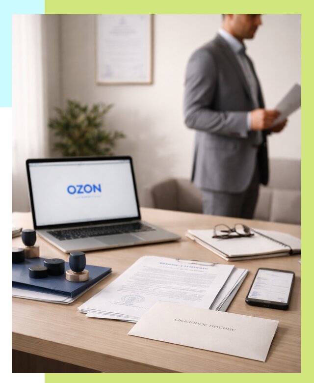 Отказное письмо для Ozon в Ногинске от 3546 р. | Сертэкс
